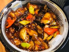 鱼香茄子盖饭-烤肉宛饭庄(南礼士路店)