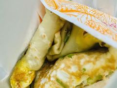 双蛋双脆煎饼-清真西花市煎饼
