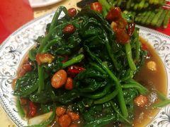 陈醋菠菜花生米-老范地摊烧烤(阳光金地园店)