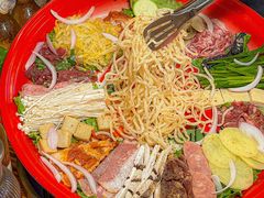 -陈叉子钢盆烤肉(中原万达店)