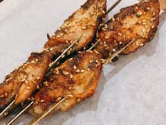 特色烤翅-宝记烧烤·碳锅羊肉·羊蝎子火锅·夜食社(文体路创始店)