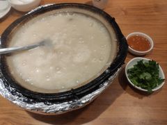 干贝排骨粥-粤仔湾砂锅粥(广益哥伦布店)
