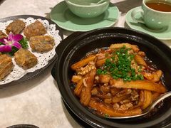 鱼香茄子煲-满乐潮州(深业上城店)
