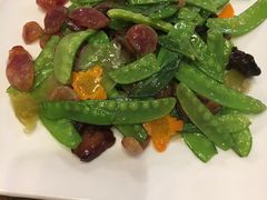 荷兰豆炒腊味-潮中人·潮州菜(益乐路店)
