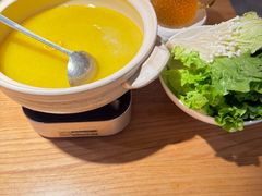 鸡汤青菜打边炉-火候轩品质湘菜·私厨(市府店)