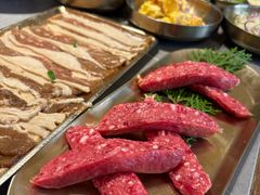 -草家酱蟹炭火烤肉店(珲春南路一店)