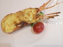 法式奶油培根焗小青龙虾-V Bar海景扒房(北海湾惠龙万达嘉华酒店)