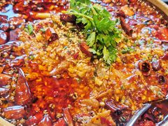 水煮牛肉-川旺角川粤融合菜•海景餐厅(星海广场店)