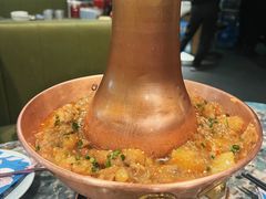 土司铜锅油焖鸡-浩海火燒雲傣家菜(静安芮欧店)