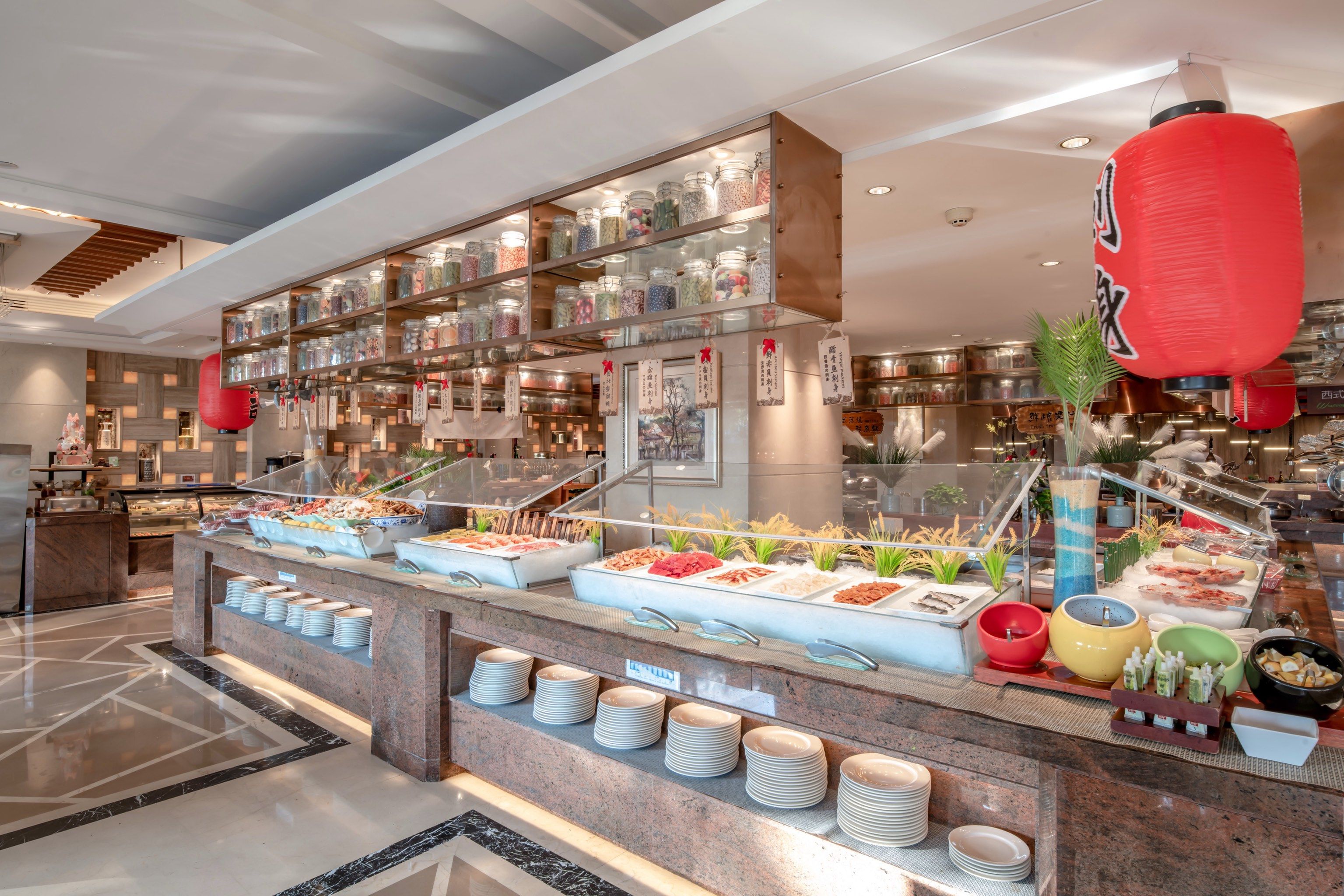 海景花园大酒店自助餐厅