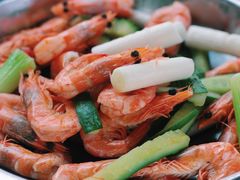 秘制清蒸基围虾-五七油焖大虾(合川总店)