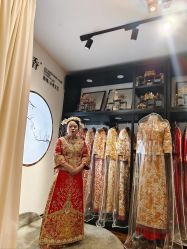 -懿沉香中式嫁衣礼服秀禾服龙凤褂马来褂旗袍总店