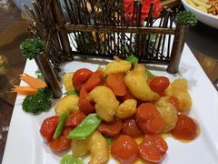 -东来菜馆•手抓海鲜家常菜•海鲜锅贴(鸽子窝店)