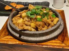 石锅牛蛙-申粤轩酒楼·三十年粤菜经典(丁香花园店)