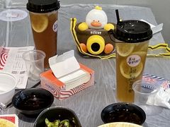 手打鸭屎香柠檬茶-靓靓蒸虾·头牌蒸虾(雪松路总店)