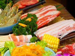 -明洞阿姨·韩式酱蟹烤肉·创意料理(三元桥店)