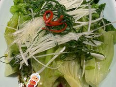 白灼手撕包菜-真地道京味府·鲜橙烤鸭·北京菜(朝外大街东大桥店)