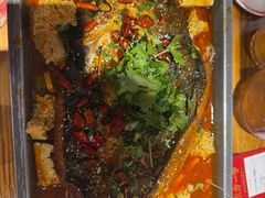招牌香辣烤鱼-东方一串·龙虾烧烤·特色烤鱼(柳州路店)