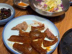 -明洞阿姨·韩式酱蟹烤肉·创意料理(三元桥店)