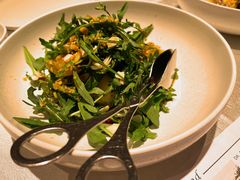 芝麻菜黄溏心松花蛋-小大董·烤鸭(凤凰汇店)