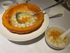 南瓜酒酿小圆子-玫瑰厅上海菜(兴国路店)