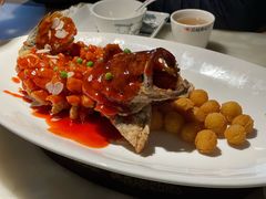 松鼠桂鱼-吴越荣记苏州菜·松鼠桂鱼 100% 活鱼现做(月光码头店)