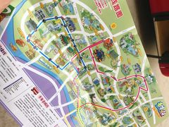 导游图-广州都市观光巴士(粤陶巴)