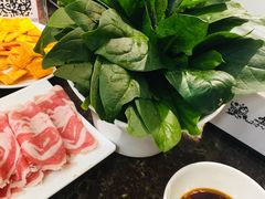 菠菜  羊肉-朋友的火锅店(辽大店)