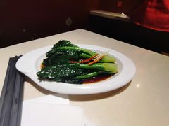 白灼广东芥兰-香港池仔记肠粉王(博多新记襄阳南路店)