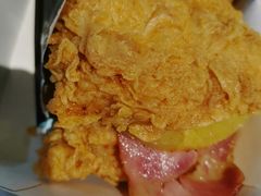 培根鸡腿重磅肉霸堡-肯德基(大港大润发店)