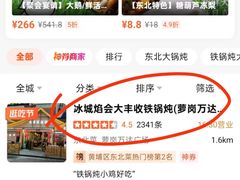 -冰城焰会大丰收铁锅炖(萝岗万达金街店)