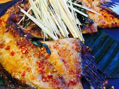 香茅草烤罗非鱼-云海肴·汽锅鸡·云南菜(天津国金汇店)