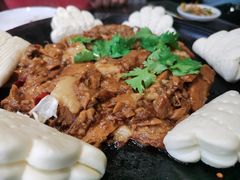 酸菜煎肉-路家小馆(富力又一城店)