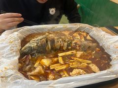 -卢渔翁纸包·脆皮烤活鱼(麓谷小镇店)
