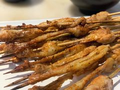 烤鸡皮-京门老爆三·铜锅涮肉 爆肚(望京店)