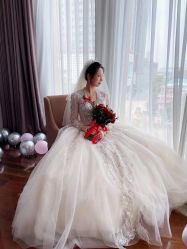 点击看大图 -予白婚纱礼服馆