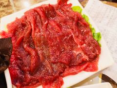嫩牛肉-朱氏胖子烂火锅(洪崖洞店)