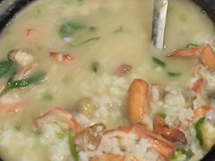 鲜虾干贝砂锅粥-肉神潮汕卤鹅