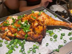 绿茶葱香烤鸡烤肉合拼-绿茶餐厅(深南广场万科店)
