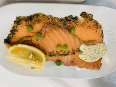 热熏三文鱼配刀豆色拉-宜家·瑞典风味餐厅(北京西红门店)