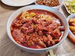 水煮肉片-China Red Restaurant 满庭红川菜馆