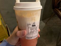 草莓桃子酪酪-LELECHA乐乐茶(新街口大洋店)
