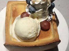 什果厚多士配冰淇淋-吉旺港式餐厅(南方商城店)