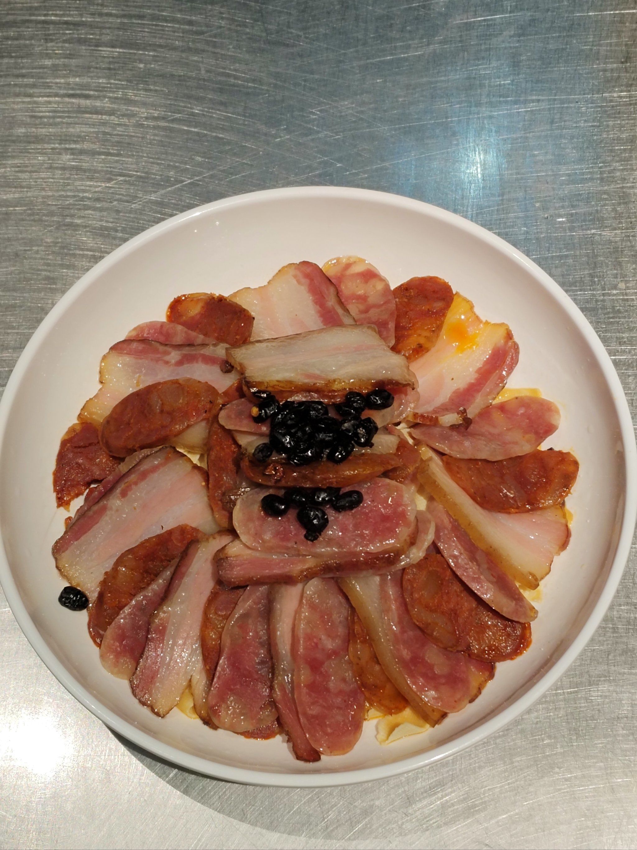 腊味合蒸#腊肉香肠 「川悦留香·海鲜餐厅