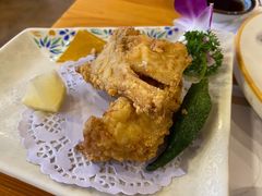 炸河豚鱼骨-天正河鲀·河豚亭(大连店)