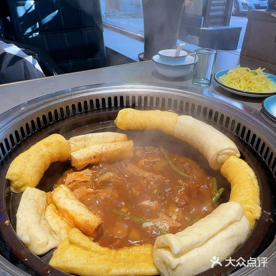 雪乡烀饼小锅炖