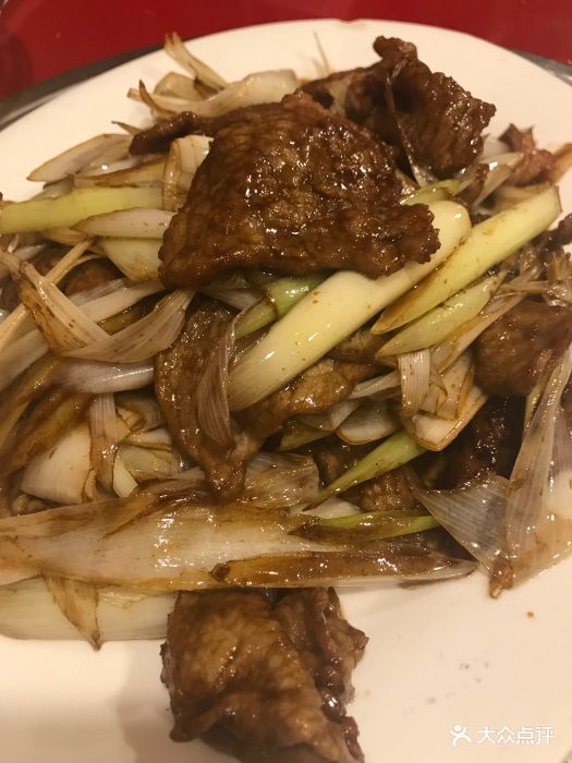 利桥顺酒楼(北洼路店)葱爆驴肉图片