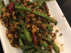 榄菜干煸四季豆-避风塘·老港味餐厅(虹口龙之梦店)
