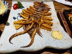 现烤整只大鱿鱼-小川洋风料理(街道口店)