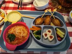 蘑菇莜面鱼鱼儿童餐-西贝(深圳卓悦汇店)